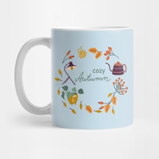 Cozy Autumn wreath Mug